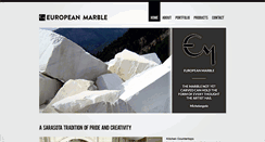 Desktop Screenshot of europeanmarble.com